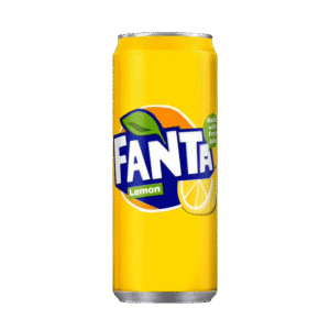 Fanta Lemon 330ml sleek can
