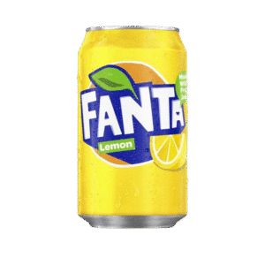 Fanta Lemon 330ml round can