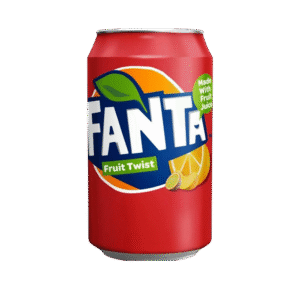 Fanta Fruit Twist 330ml round can